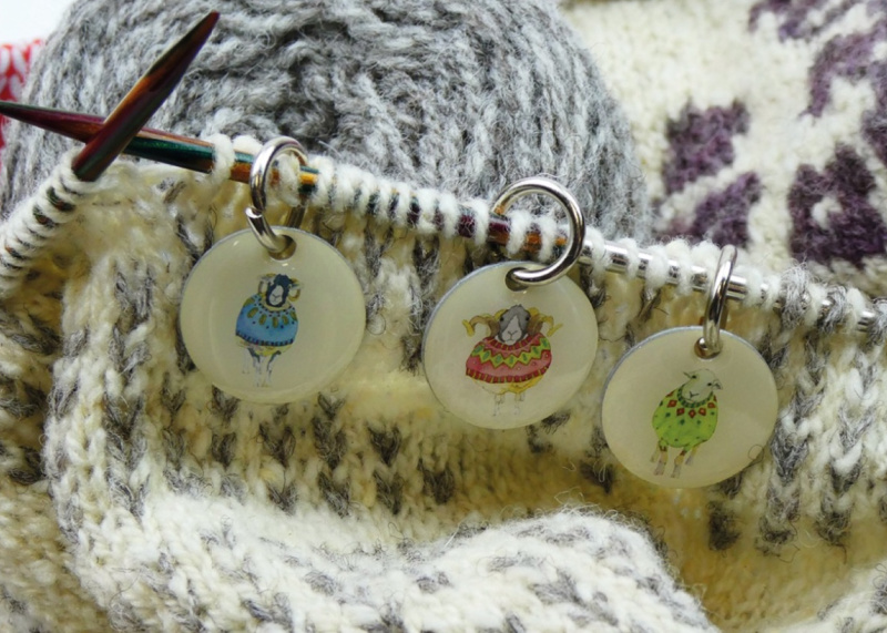 Sheep in Sweaters' Drawstring Bag